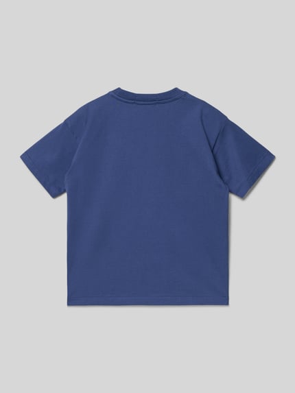 Productfoto, Relaxed Fit T-shirt uit puur katoen van Polo Ralph Lauren Teens, look: effen, fijne rib, korte mouw, ronde hals