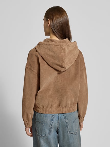 ONLY Oversized Bomberjacke aus Baumwoll-Mix Modell 'KENZIE' Taupe 5