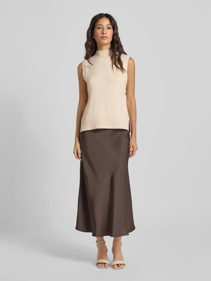 s.Oliver RED LABEL Regular Fit Pullunder mit Woll-Anteil Beige 1