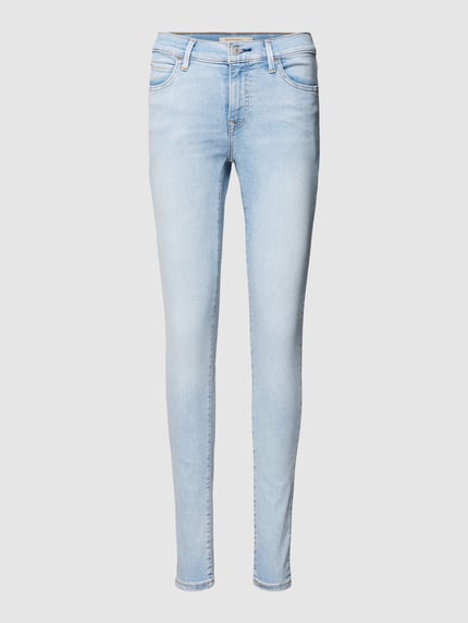Levi's® Super Skinny Fit Jeans aus Baumwoll-Mix Hellblau 2