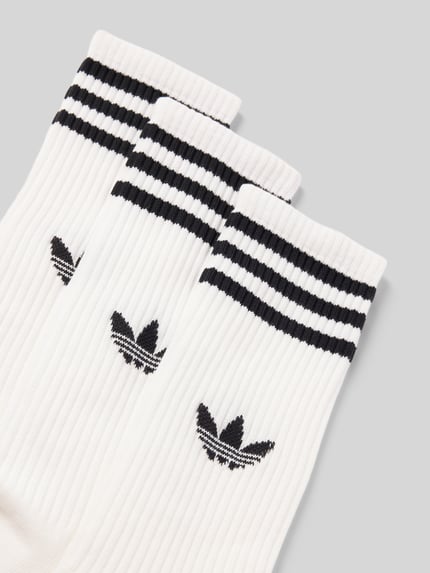 adidas Originals Socken mit Label-Print im 3er-Pack Weiss 2