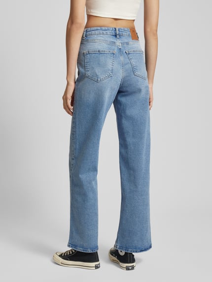 ONLY Baggy fit jeans van katoenmix, model 'BAGGY' Jeansblauw - 5