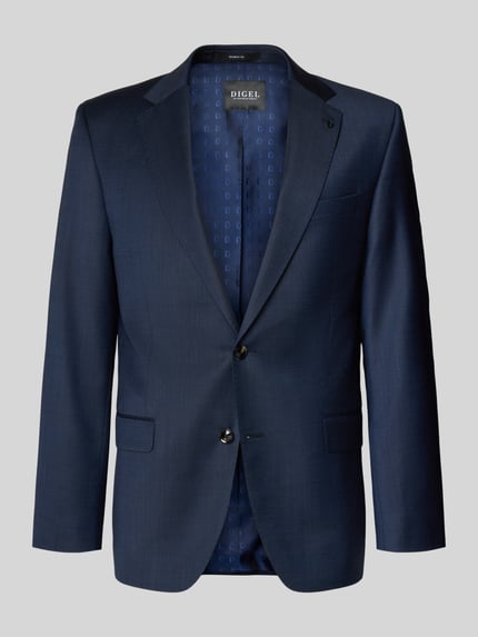 DIGEL Modern fit 2-knoops colbert, model 'Duncan' Marineblauw - 2