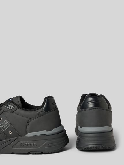Blauer USA Sneaker met vetersluiting model 'RAY04' Zwart - 2