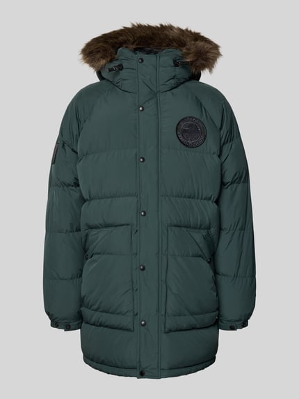 Superdry Steppjacke mit Label-Patch Modell 'Everest' Oliv 2
