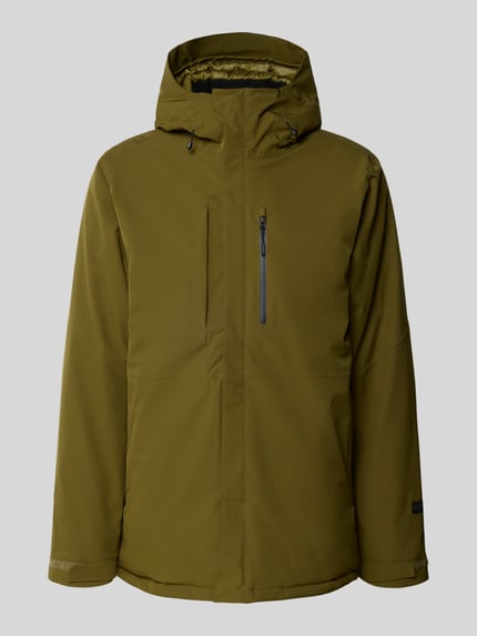 Icepeak Parka mit Kapuze und Ärmelriegeln Modell 'BAKERHILL' Oliv 2