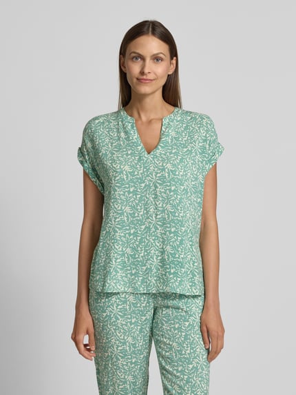Tom Tailor Relaxed Fit Blusenshirt aus reiner Viskose Mint 4