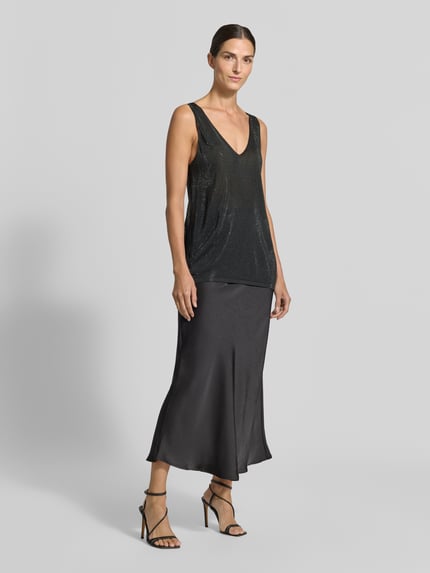 BOSS Top aus Viskose Black 1