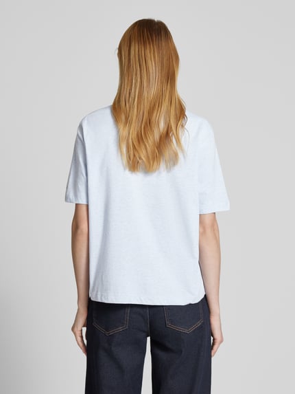 Tommy Hilfiger T-shirt van zuiver katoen Lichtblauw - 5