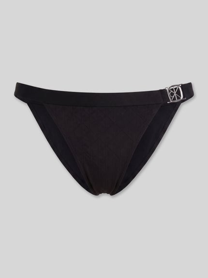 Calvin Klein Underwear Slip mit Allover-Muster Modell 'EMBOS' Black 2