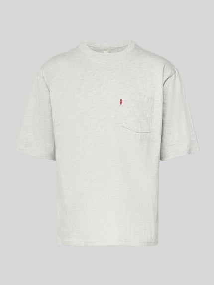 Relaxed Fit T-Shirt aus reiner Baumwolle Shop The Look MANNEQUINE