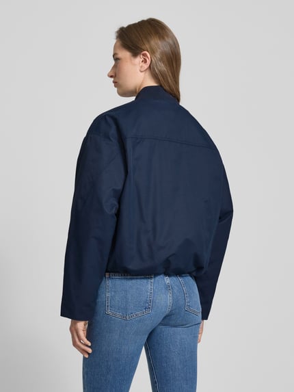 Tommy Hilfiger Regular Fit Bomberjacke aus Baumwoll-Mix Marine 5