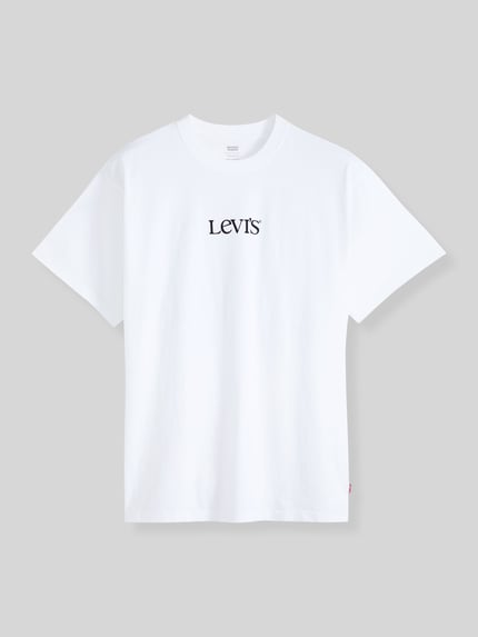 Levi's® Vintage Fit T-Shirt aus reiner Baumwolle Weiss 2