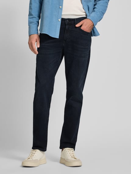 BOSS Orange Jeans met 5-pocketmodel, model 'ONYX' Donkerblauw - 4