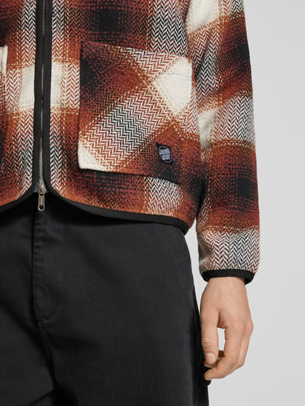 Santa Cruz Jacke mit Zweiwege-Reißverschluss Modell 'Assembly Liner' Orange 3
