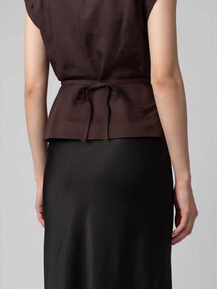 VERO MODA Maxi-Rock mit Spitzenbesatz am Saum Black 3