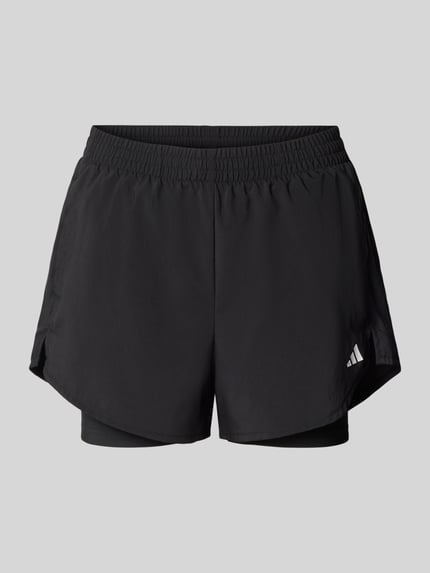 adidas Sportswear Regular Fit Shorts im 2-in-1-Look Black 2
