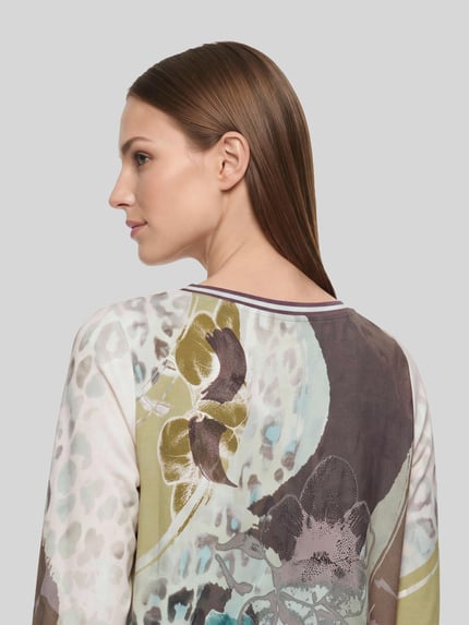 Betty Barclay 3/4-Shirt mit elastischem Saumabschluss Mint 6