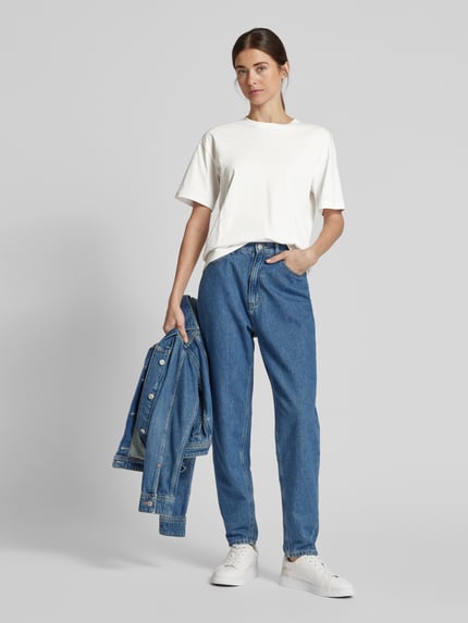 VERO MODA Relaxed Fit T-Shirt aus reiner Baumwolle Modell 'SOPHIE MIA' Weiss 1