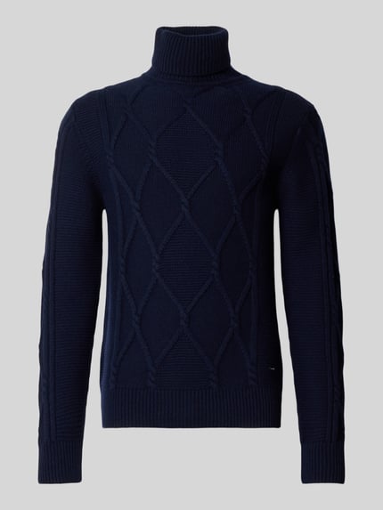 JOOP! COLLECTION Strickpullover mit Kaschmir-Anteil Modell 'LIONO' Marine 2