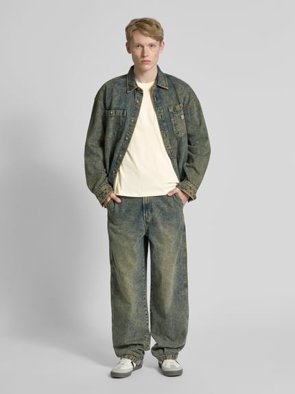 JACK & JONES T-Shirt mit Label-Print Modell 'VARENNA' Beige 1