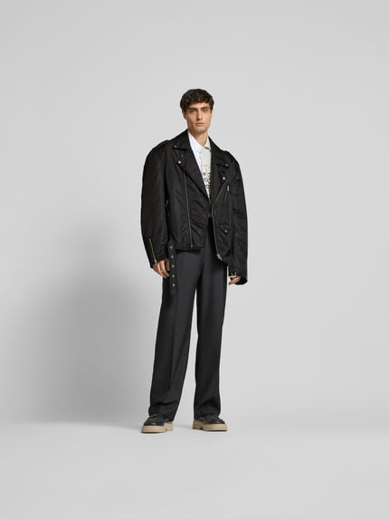 MM6 Maison Margiela Jack met reverskraag Zwart - 1