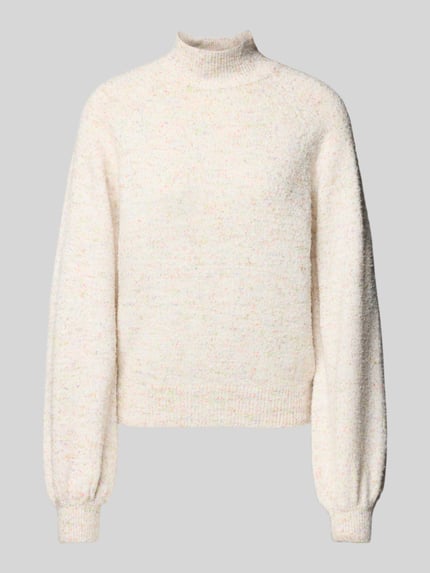 Moves Strickpullover mit Stehkragen Modell 'Casinna' Offwhite 2