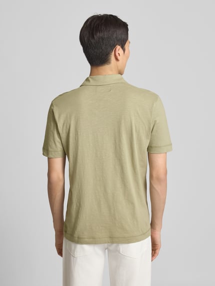 Marc O'Polo Regular Fit Poloshirt aus reiner Baumwolle Mint 5