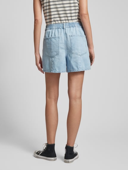 Jake*s Studio Woman Korte jeans met elastische band Lichtblauw gemêleerd - 5