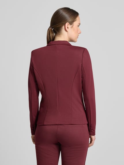 FREE/QUENT Slim Fit Blazer mit Viskose-Anteil Modell 'NANNI' Bordeaux 5