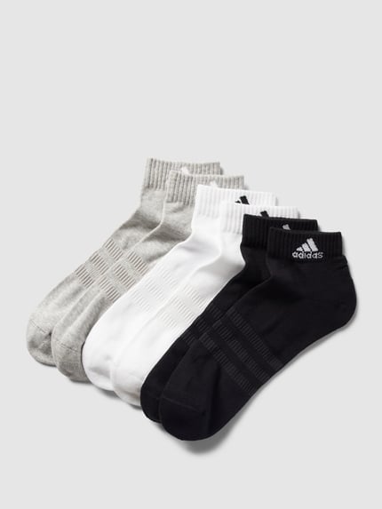 adidas Sportswear Socken mit Label-Detail im 6er-Pack Mittelgrau Melange 1