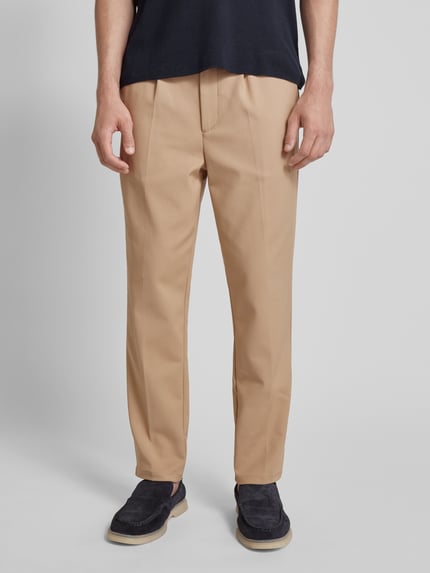 Casual Friday Regular Fit Stoffhose mit Bundfalten Modell 'Marc' Mittelgrau 4