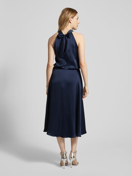 V by Vera Mont Cocktailkleid mit Neckholder Dunkelblau 5