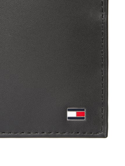 Tommy Hilfiger Portemonnee van leer met logo-applicatie Zwart - 2