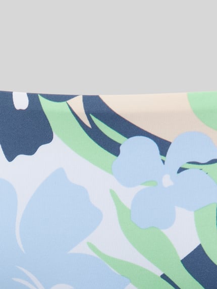 Roxy Bikinibroekje met vetersluitingen opzij, model 'BEACH CLASSICS' Lichtblauw - 2