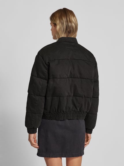 ONLY Gevoerde jeansjack met opstaande kraag, model 'QUEEN' Zwart - 5