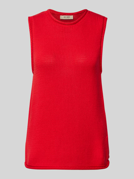 MOS MOSH Pullunder mit Rundhalsausschnitt Modell 'AUBIN' Rot 2