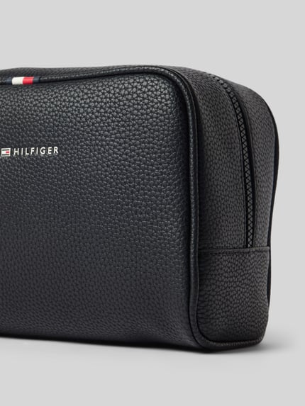 Tommy Hilfiger Kulturbeutel mit Label-Details Black 2