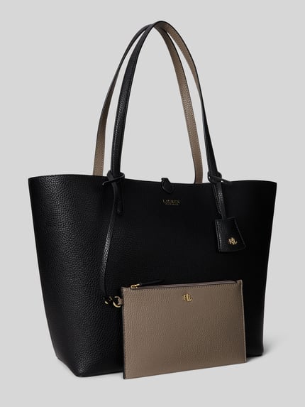 Lauren Ralph Lauren Shopper mit Wendeoption und Minibag Black 3