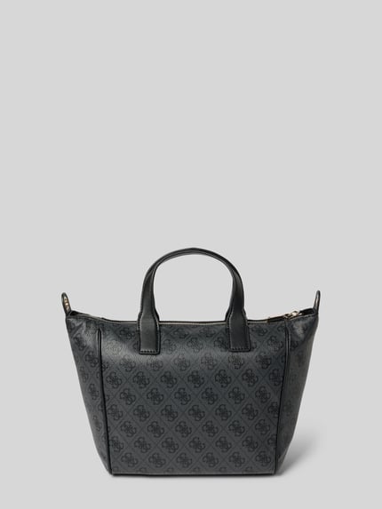 GUESS Tote tas met Labeldetail Model 'FOLLIE' Zwart - 4