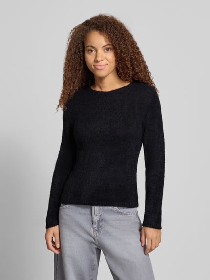 ONLY Pullover mit weicher Struktur-Strickoptik Black 4