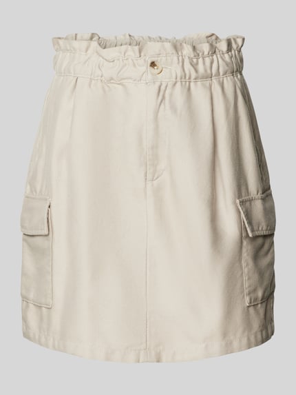 Tom Tailor Denim Minirok met cargozakken Zand - 2