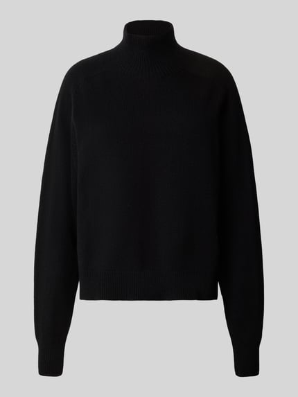 DRYKORN Gebreide pullover met opstaande kraag Zwart - 2