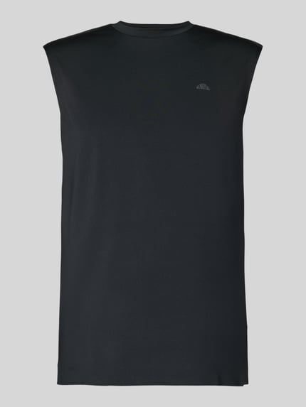 Top o kroju relaxed fit z nadrukiem logo Model 'OLIOS' Shop The Look MANNEQUINE
