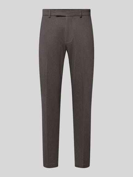 Anzughose mit Bügelfalten Modell 'CIDON' Shop The Look MANNEQUINE