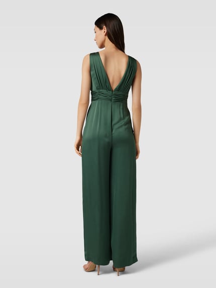 Jake*s Cocktail Jumpsuit mit Raffungen Grass 5