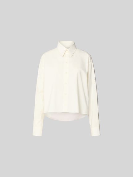 Regular fit overhemdblouse van katoen Shop The Look MANNEQUINE