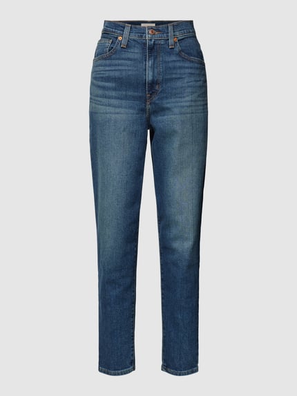 Levi's® Mom Fit Jeans aus Baumwoll-Mix Dunkelblau 2