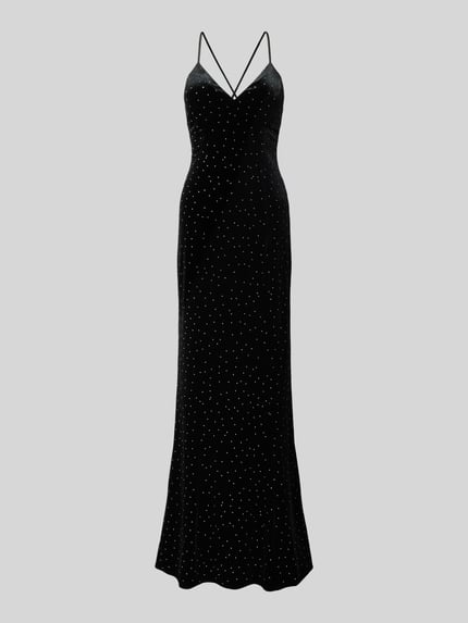 Jake*s Cocktail Abendkleid mit Ziersteinbesatz Black 2