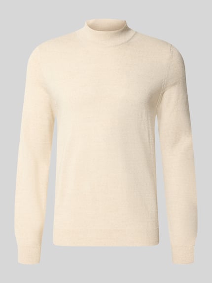 Regular Fit Turtleneck aus Woll-Mix Shop The Look MANNEQUINE